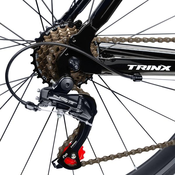 Велосипед 28" Trinx Tempo 1.0 2022 черный Tempo1.0(50)BBW фото
