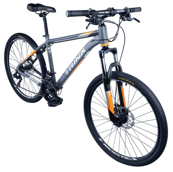 Велосипед 26" Trinx M100 рама 17" 2023 серый матовый M100.17MGOG фото