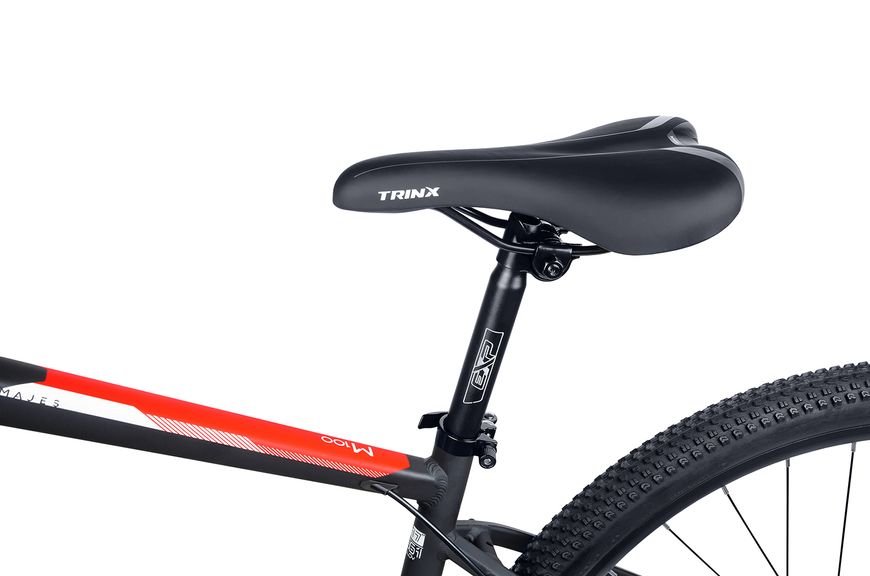 Велосипед 29" Trinx M100 Pro рама 21" 2022 чорний матовий M100Pro.21MBRW фото